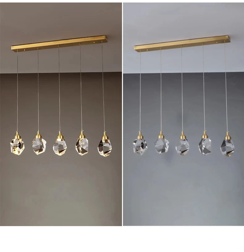 Luxury Villa Stair Crystal Chandelier