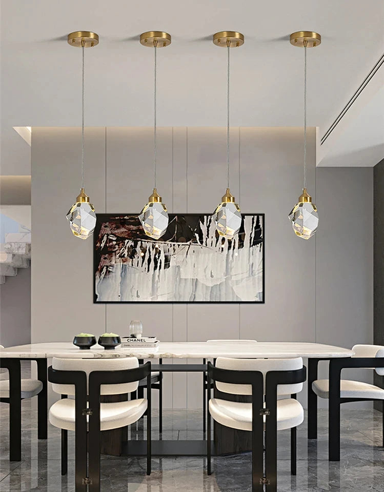 Luxury Villa Stair Crystal Chandelier