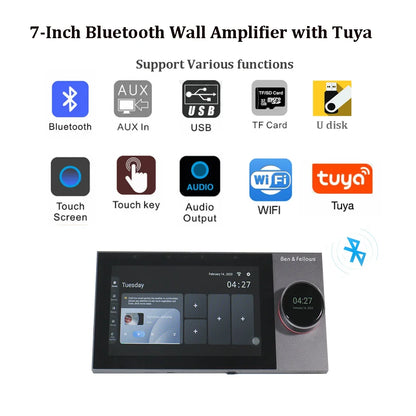 WiFi Wall Mount Smart Home Control Panel Switch Wall