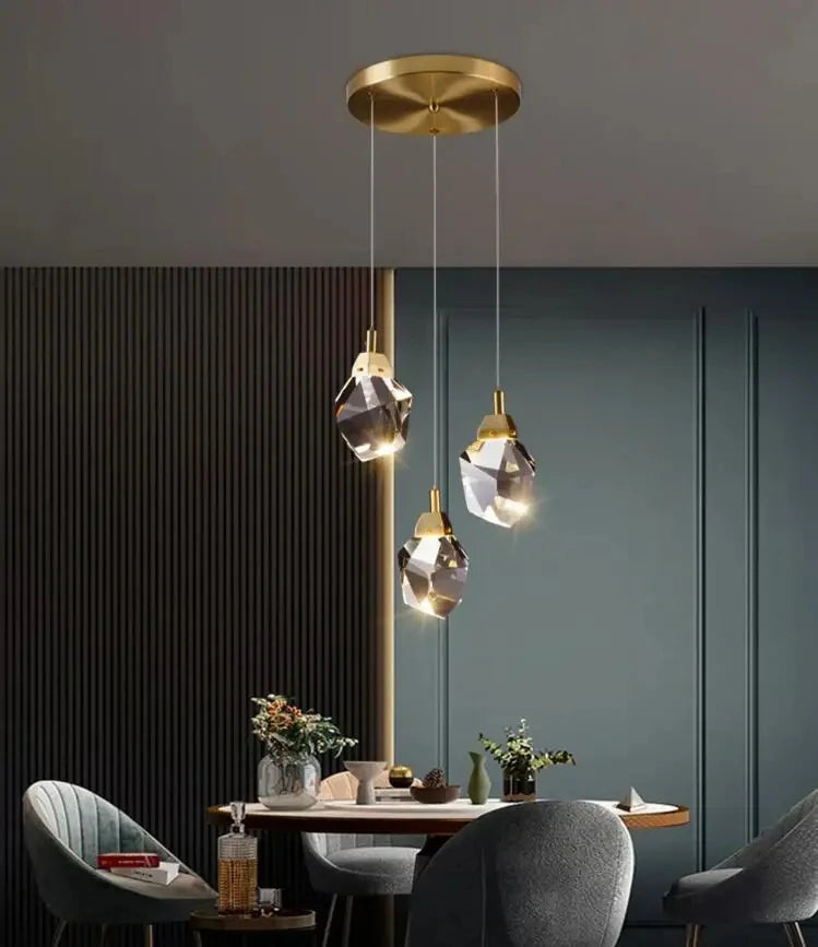 Luxury Villa Stair Crystal Chandelier