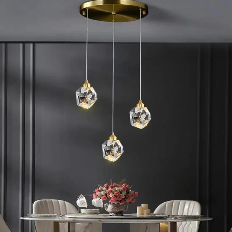 Luxury Villa Stair Crystal Chandelier