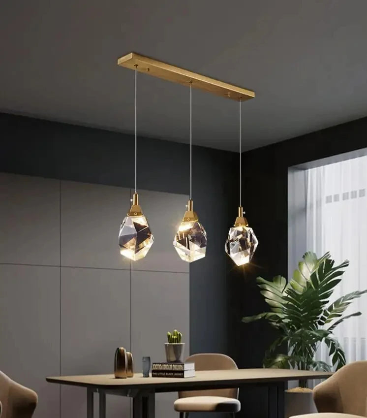 Luxury Villa Stair Crystal Chandelier